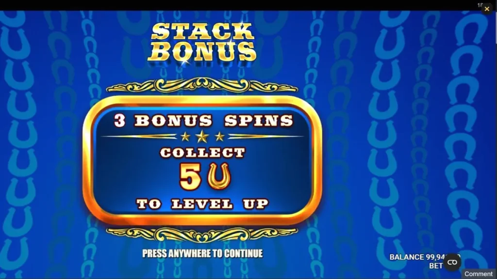 Interface de jogo do slot Western Gold 3 com elementos de faroeste e escada de prêmios